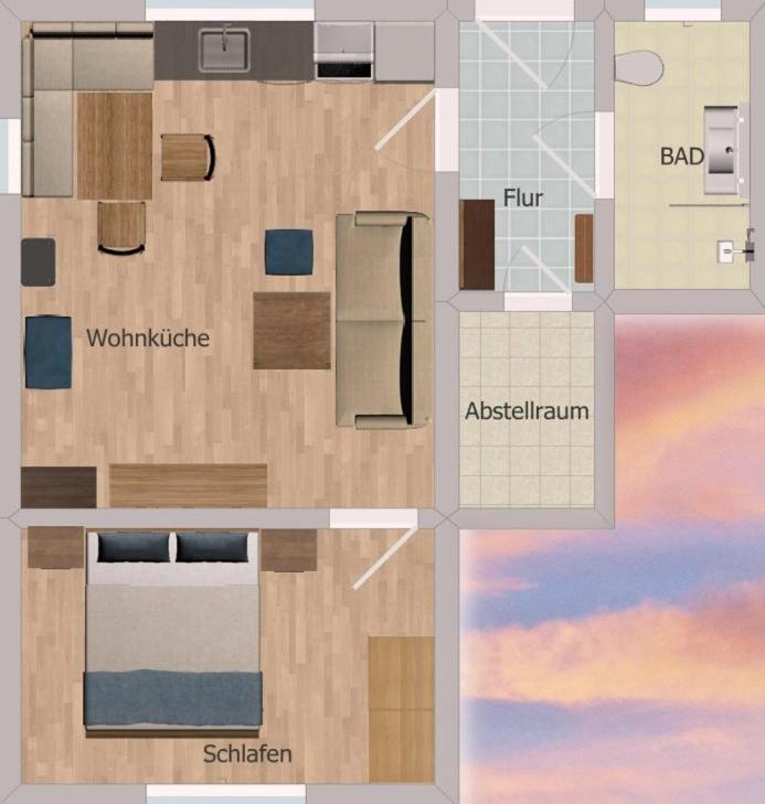 Apartment Almglueck 에르발트 외부 사진